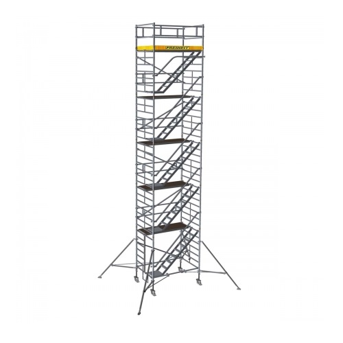 Mobile Scaffold Tower with Stabilizers